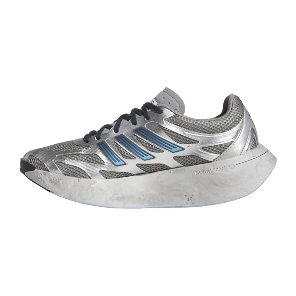 Adidas Retro Adizero Aruku Grey/Blue/Silver Swirlfoam Men Sz 9 NIB
